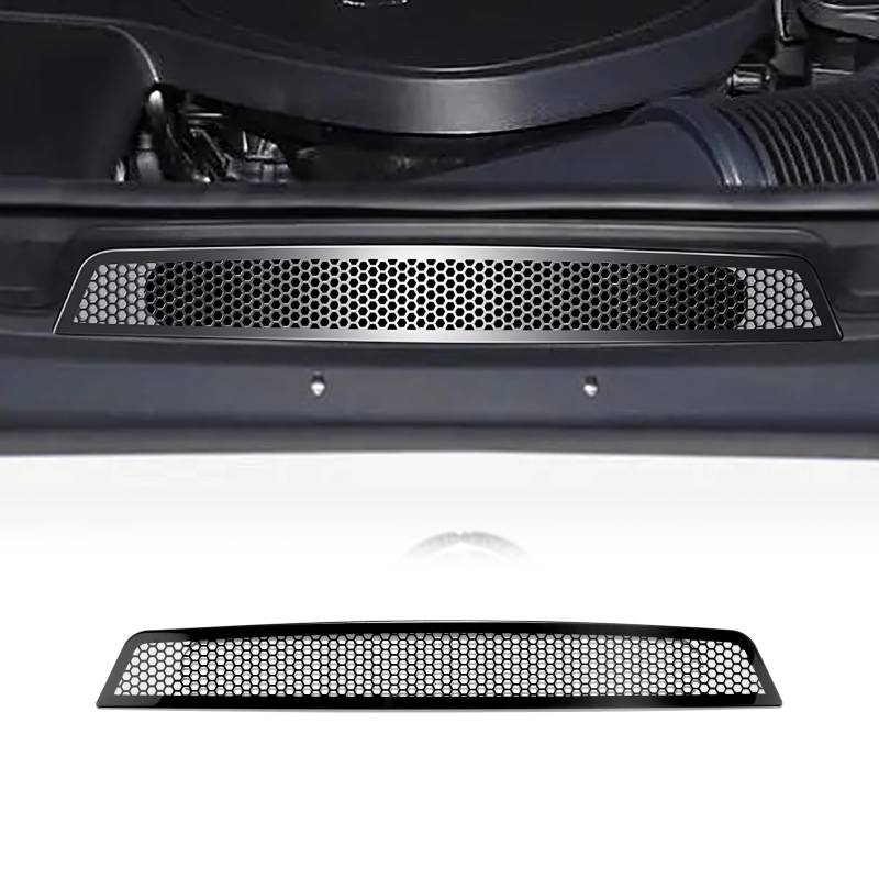 KUNGKIC Für Benz C-Class W206 2022 2023 2024 2025 Alloy Auto Motorhaube Lufteinlass Staubschutzhaube Zubehör Innenraum benutzerdefinierte Auto-Design (Schwarz) von KUNGKIC