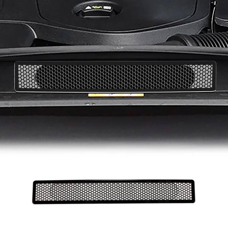 KUNGKIC Für Benz E-Class W214 2024 2025 Alloy Auto Motorhaube Lufteinlass Staubschutzhaube Zubehör Innenraum benutzerdefinierte Auto-Design (Schwarz) von KUNGKIC