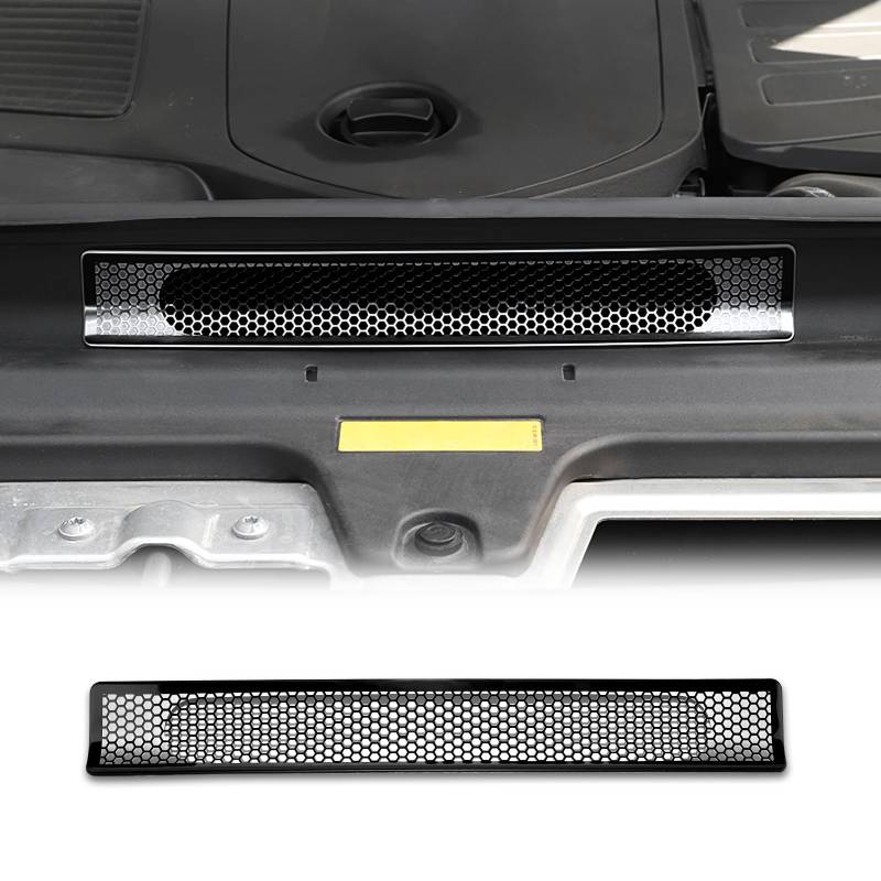 KUNGKIC Für Benz GLC X254 2023 2024 2025 Alloy Auto Motorhaube Lufteinlass Staubschutzhaube Zubehör Innenraum benutzerdefinierte Auto-Design (Schwarz) von KUNGKIC