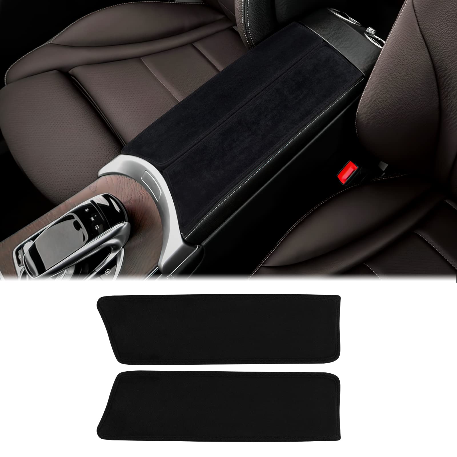 KUNGKIC flanell Auto Armlehne Kissen Mittelkonsole Armlehne Box Matte Innenbereich Compatible with Mercedes Benz GLC 2015-2021 Zubehör-Schwarz KUNGKIC flanell Auto Armlehne Kissen Mittelkonsole Armlehne Box Matte Innenbereich Compatible with Mercedes Benz GLC 2015-2021 Zubehör-Schwarz von KUNGKIC