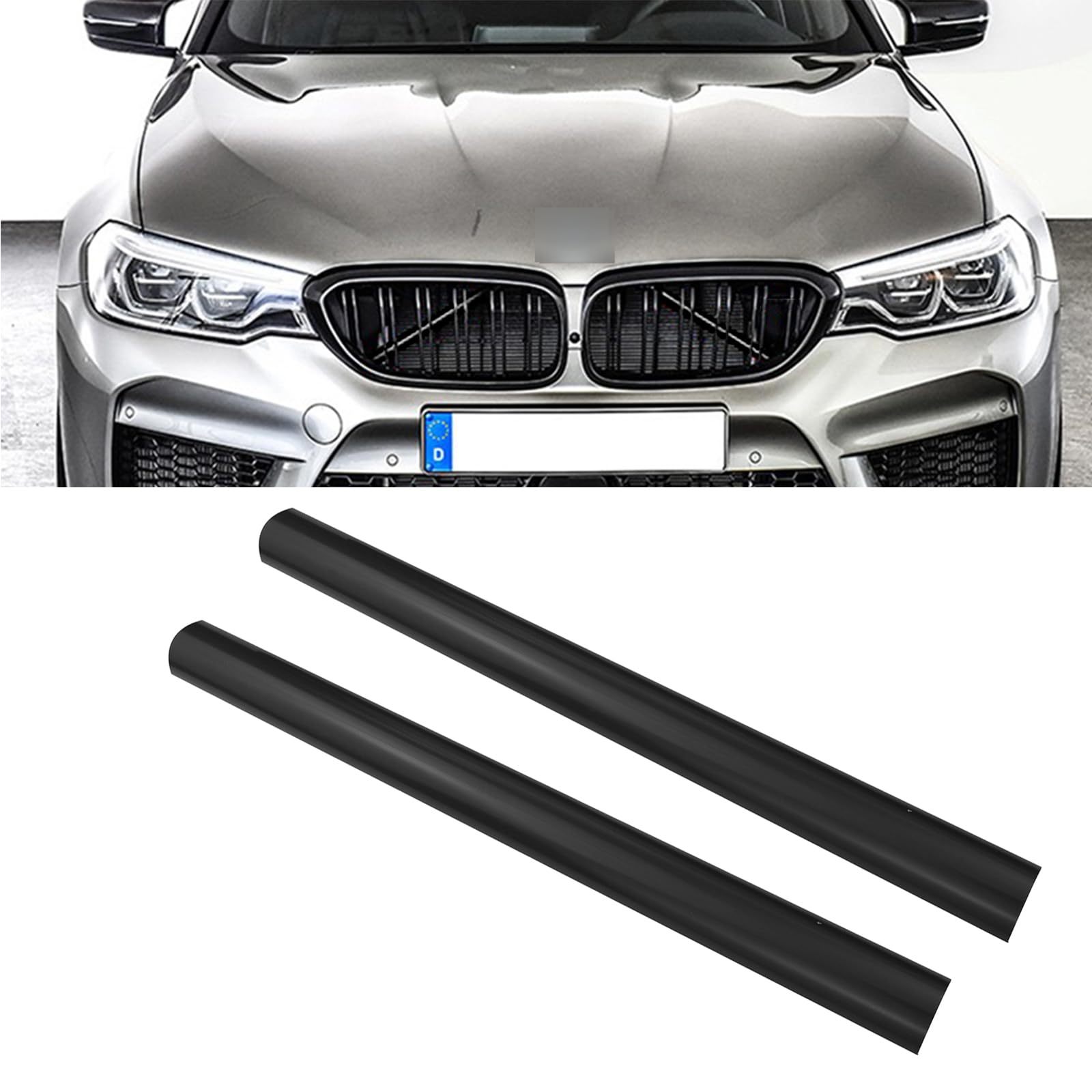 KUNIO 2PCS Frontgrill Streifen Passt für BMW Streifen für Kühlergrill G01 C02 G05 G06 G07 G30 G38 G32 Frontgrill Einsatz Streifen Kühlergrill Zierleiste Zubehör Schwarz KUNIO 2PCS Frontgrill Streifen Passt für BMW Streifen für Kühlergrill G01 C02 G05 G06 G07 G30 G38 G32 Frontgrill Einsatz Streifen Kühlergrill Zierleiste Zubehör Schwarz von KUNIO