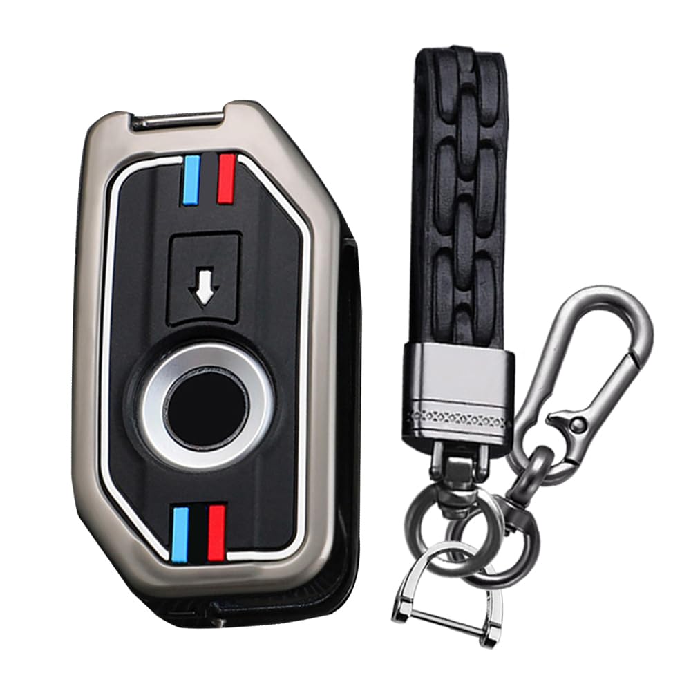 KUNIO Motorrad Schlüsselhülle Autoschlüssel Hülle Passt für BMW R1250R S1000R GS 1250 900xr R1250 RT F900R GS 1200 ADV F750GS F850GS K1600GT Metallgehäuse Schlüsselanhänger Schlüsseletui B Schwarz KUNIO Motorrad Schlüsselhülle Autoschlüssel Hülle Passt für BMW R1250R S1000R GS 1250 900xr R1250 RT F900R GS 1200 ADV F750GS F850GS K1600GT Metallgehäuse Schlüsselanhänger Schlüsseletui B Schwarz von KUNIO