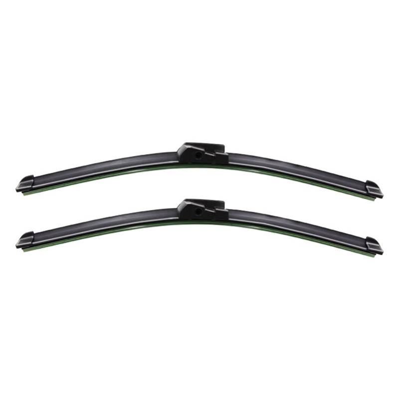 KUNIO Scheibenwischerblätter Scheibenwischer Passt für BMW 7er 2010 Gummi Wischblätter Wischerblätter 26''+19'' Multi - Clip Adapter 650MM+475MM Autoscheibenwischer von KUNIO
