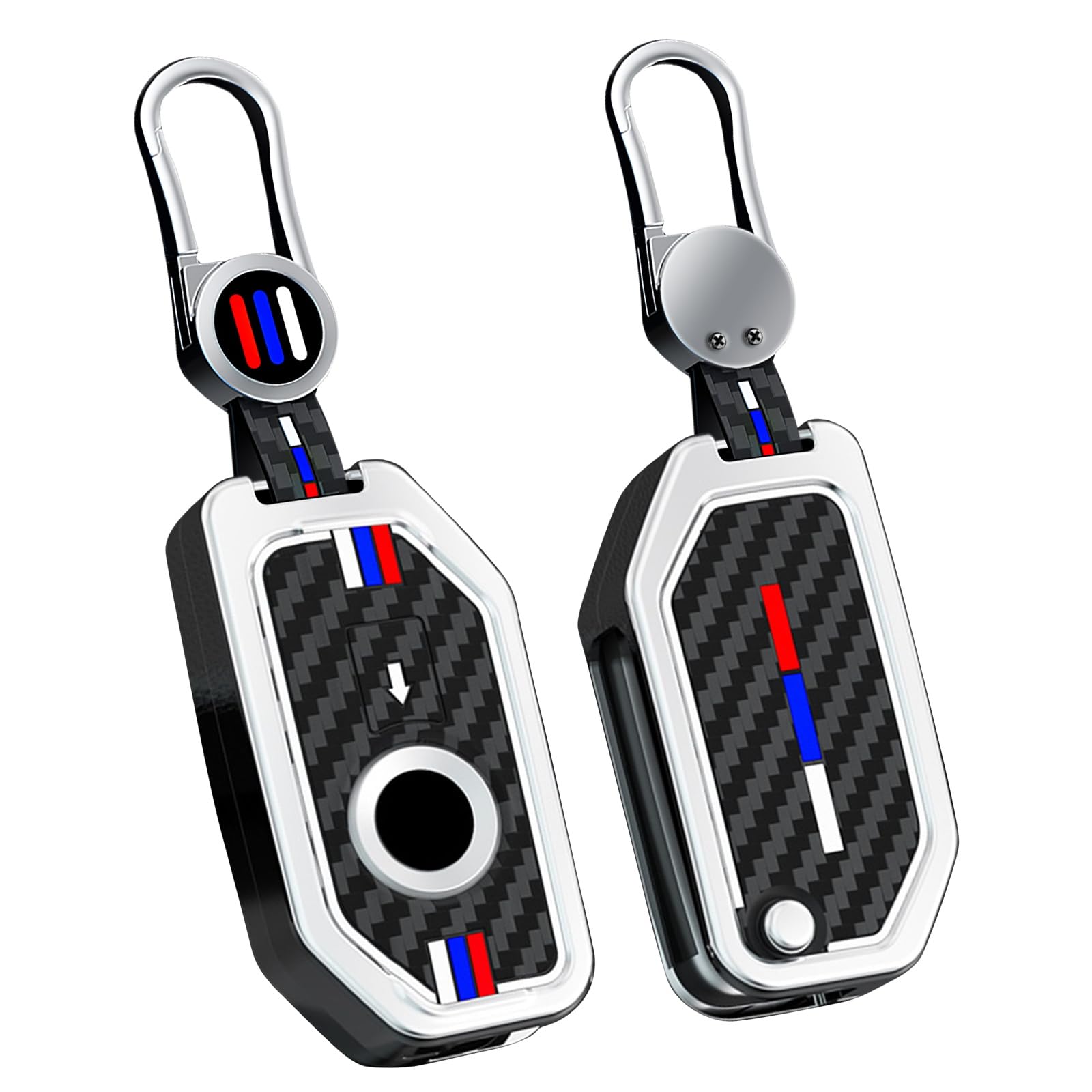 KUNIO Schlüsselhülle Passt für BMW R1250R S1000R GS 1250 900xr R1250 RT F900R GS 1200 ADV F750GS F850GS K1600GT Metall Motorrad Autoschlüssel Hülle Schlüsselanhänger Schlüsselcover A Silber KUNIO Schlüsselhülle Passt für BMW R1250R S1000R GS 1250 900xr R1250 RT F900R GS 1200 ADV F750GS F850GS K1600GT Metall Motorrad Autoschlüssel Hülle Schlüsselanhänger Schlüsselcover A Silber von KUNIO