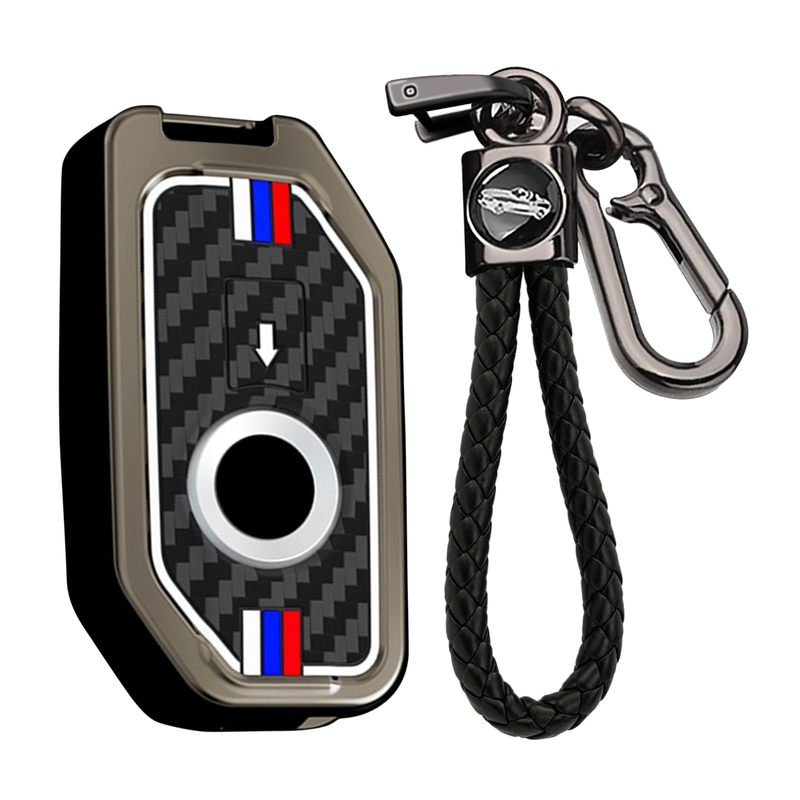 KUNIO Schlüsselhülle Passt für BMW R1250R S1000R GS 1250 900xr R1250 RT F900R GS 1200 ADV F750GS F850GS K1600GT Metall Motorrad Autoschlüssel Hülle Schlüsselanhänger Schlüsselcover B Schwarz KUNIO Schlüsselhülle Passt für BMW R1250R S1000R GS 1250 900xr R1250 RT F900R GS 1200 ADV F750GS F850GS K1600GT Metall Motorrad Autoschlüssel Hülle Schlüsselanhänger Schlüsselcover B Schwarz von KUNIO