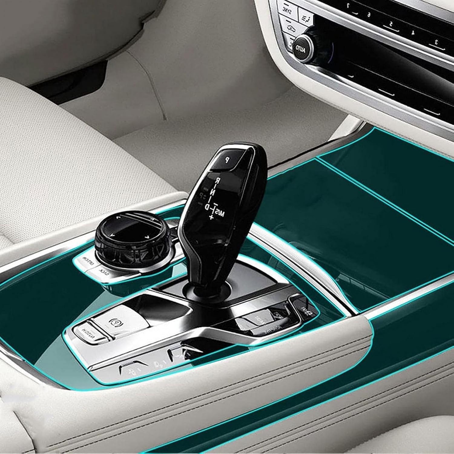 KUNQING Auto-Mittelkonsole Armaturenbrett Schaltung Abdeckung Schutzhülle TPU Folie für BMW G11 G12 RHD LHD 7er Serie 2015 KUNQING Auto-Mittelkonsole Armaturenbrett Schaltung Abdeckung Schutzhülle TPU Folie für BMW G11 G12 RHD LHD 7er Serie 2015 von KUNQING