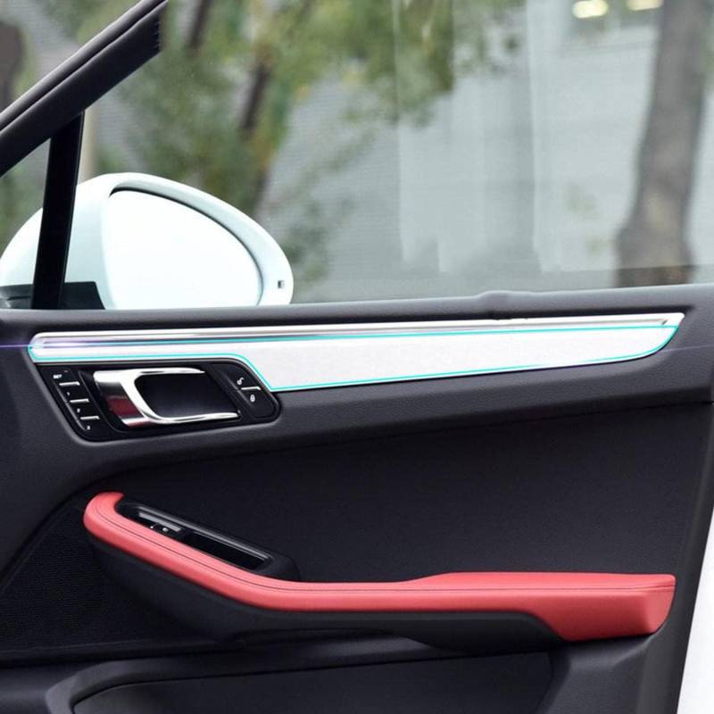 KUNQING Kfz-Schutzfolie für Mittelkonsole Armaturenbrett aus TPU, für Porsche Macan 2015 von KUNQING