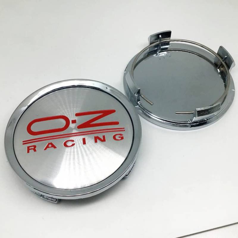 4 Stück Nabendeckel Radnabendeckel für OZ Racing 70mm, Radnabenkappen Radnabenabdeckung Wasserdicht Staubdicht Felgendeckel mit Logo,B1-70mm von KUPK
