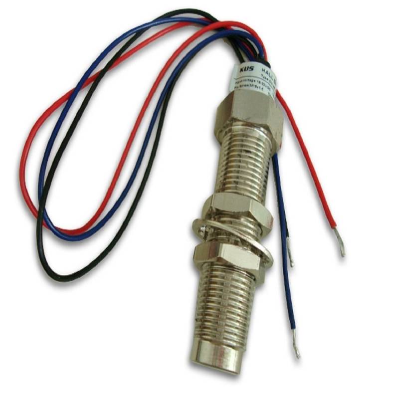KUS Holzer Sensor Tacho Drehzahlsensor für Tachometer Tacho Kilometerzähler (M18x1,5) von KUS USA