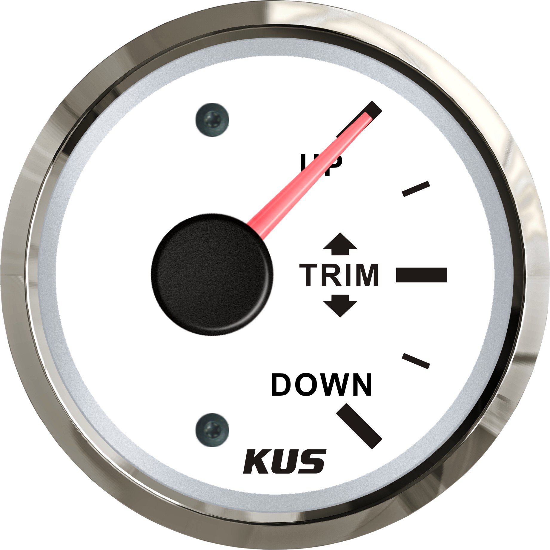 KUS wasserfest Trim Gauge Meter oben 52mm 12V/24V mit Hintergrundbeleuchtung von KUS