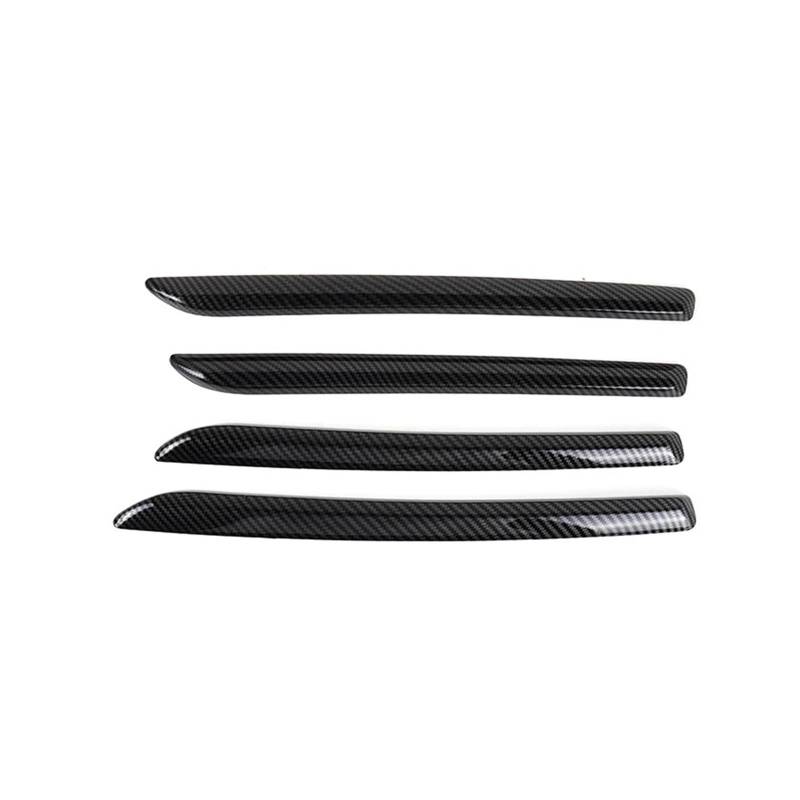 Auto Innendekoration Für A3 8V 2014 2015 2016 2017 2018 Auto Center Konsole Modifizierter Innenraum Carbon Fiber Trim Streifen Shift Header Shell Abdeckung Pull Griff Tür Interieur Dekor(4pcs Car Door von KUVIEZ