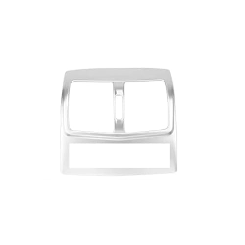 Auto Innendekoration Für Benz E Klasse W212 2012 2013 2014 2015 Hinten Klimaanlage Outlet Vent Rahmen Abdeckung Carbon Textur Trim Innen Auto Zubehör Interieur Dekor(B Silver) von KUVIEZ