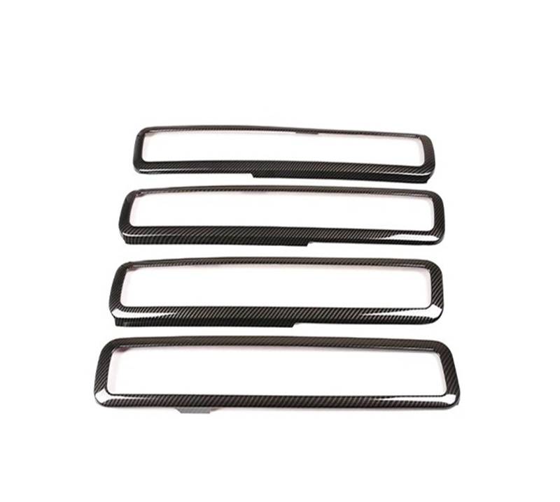 Auto Innendekoration Für Benz Für G-Klasse W464 2019 2020 2021 2022 ABS Carbon Fiber Interior Kit Dashboard Konsole Gangschaltung Panel Abdeckung Trim Aufkleber Interieur Dekor(P) von KUVIEZ