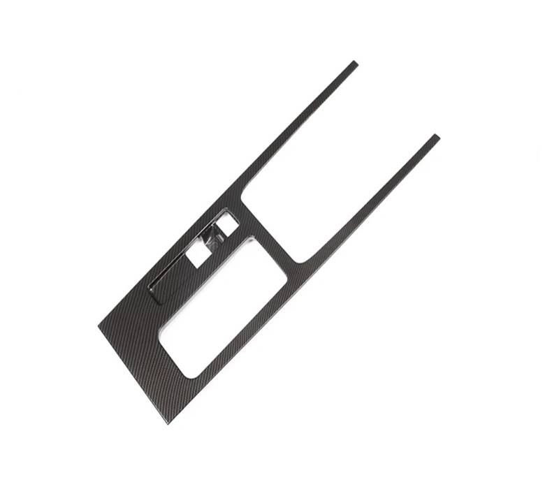 Auto Innendekoration Für Jaguar Für F-PACE XE Für XEL XF Für XFL 16-20 Carbon Faser Stil Auto Zentrale Getriebe Shift Wasser Tasse Halter Panel Abdeckung Trim Aufkleber Interieur Dekor(Style A) von KUVIEZ