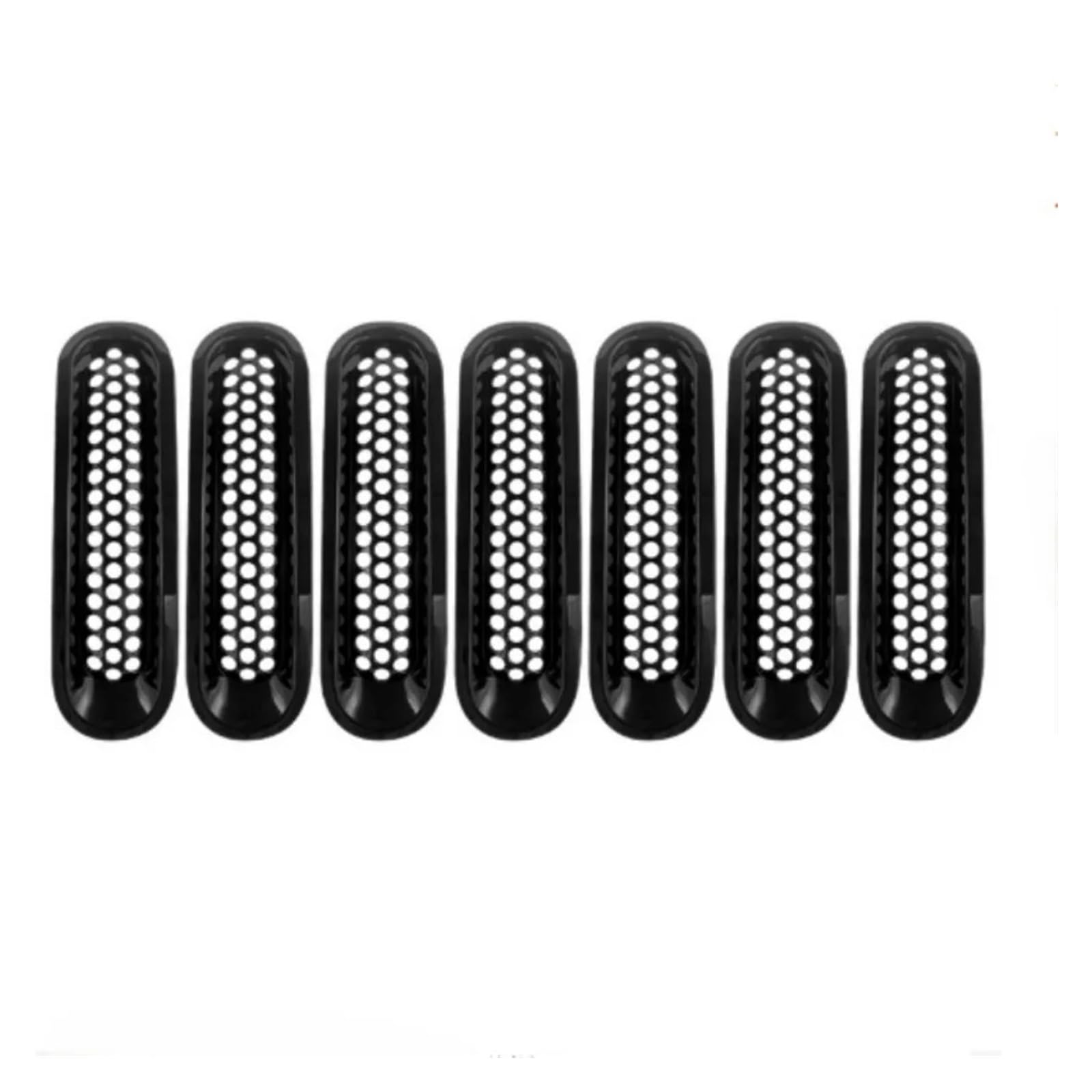 Auto Kühlergrill 1 Satz/7 Stücke Für Jeep Für Wrangler & Für Wrangler Für Unlimited 2007 08 09 10 11 12 13 14 2015 Matt Schwarz Front Grill Mesh Grille Einsätze Kit Kühlergrill Grill(Black-7pcs) Auto Kühlergrill 1 Satz/7 Stücke Für Jeep Für Wrangler & Für Wrangler Für Unlimited 2007 08 09 10 11 12 13 14 2015 Matt Schwarz Front Grill Mesh Grille Einsätze Kit Kühlergrill Grill(Black-7pcs) von KUVIEZ