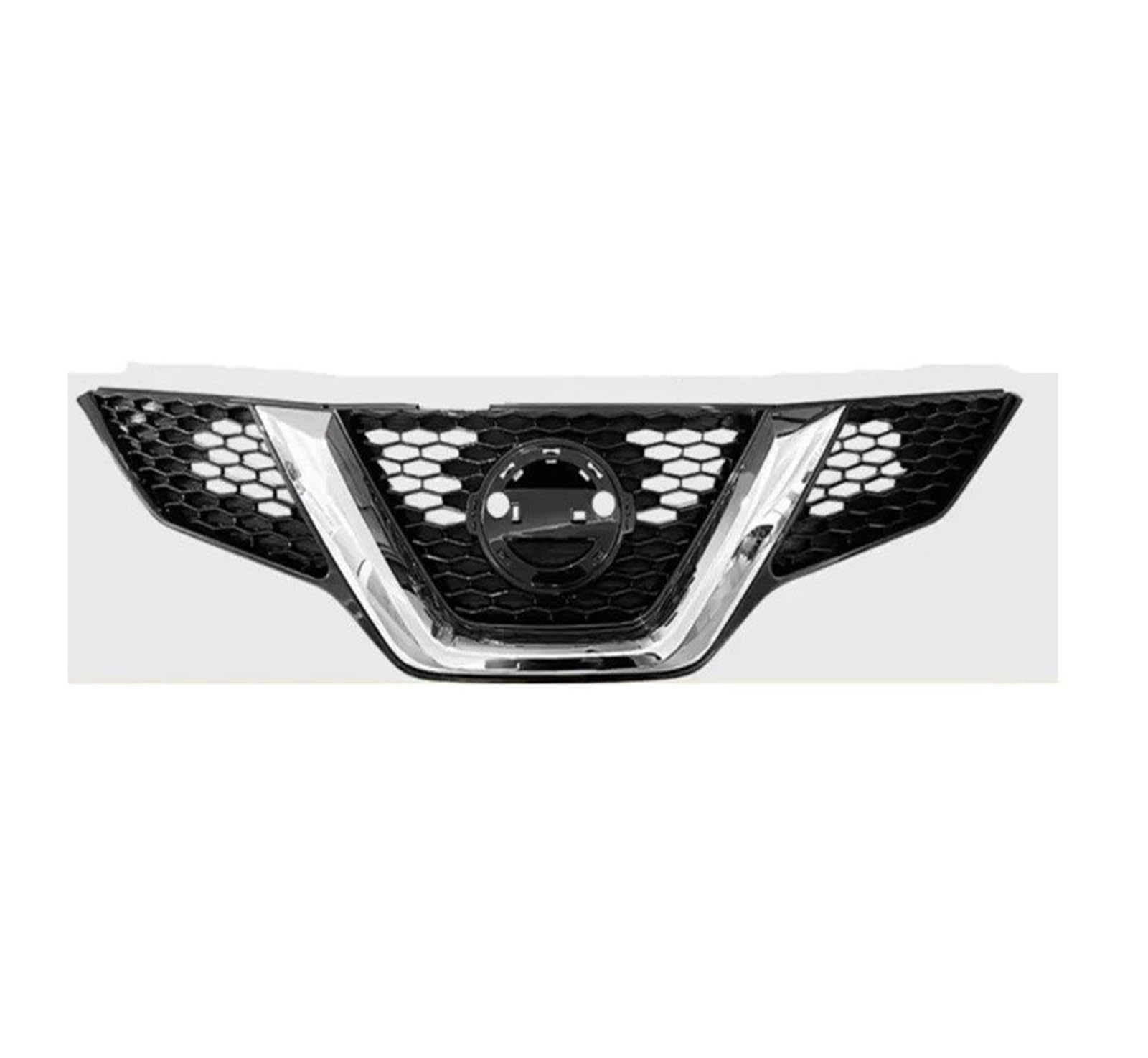 Auto Kühlergrill 1PCS Für Nissan Für Qashqai J10 2008 09 10 11 12 2013 Für Qashqai J11 2014 15 16 17 18 19 20 21 2022 Kühlergrill Trim Racing Grills Trim Kühlergrill Grill(J11 E) von KUVIEZ