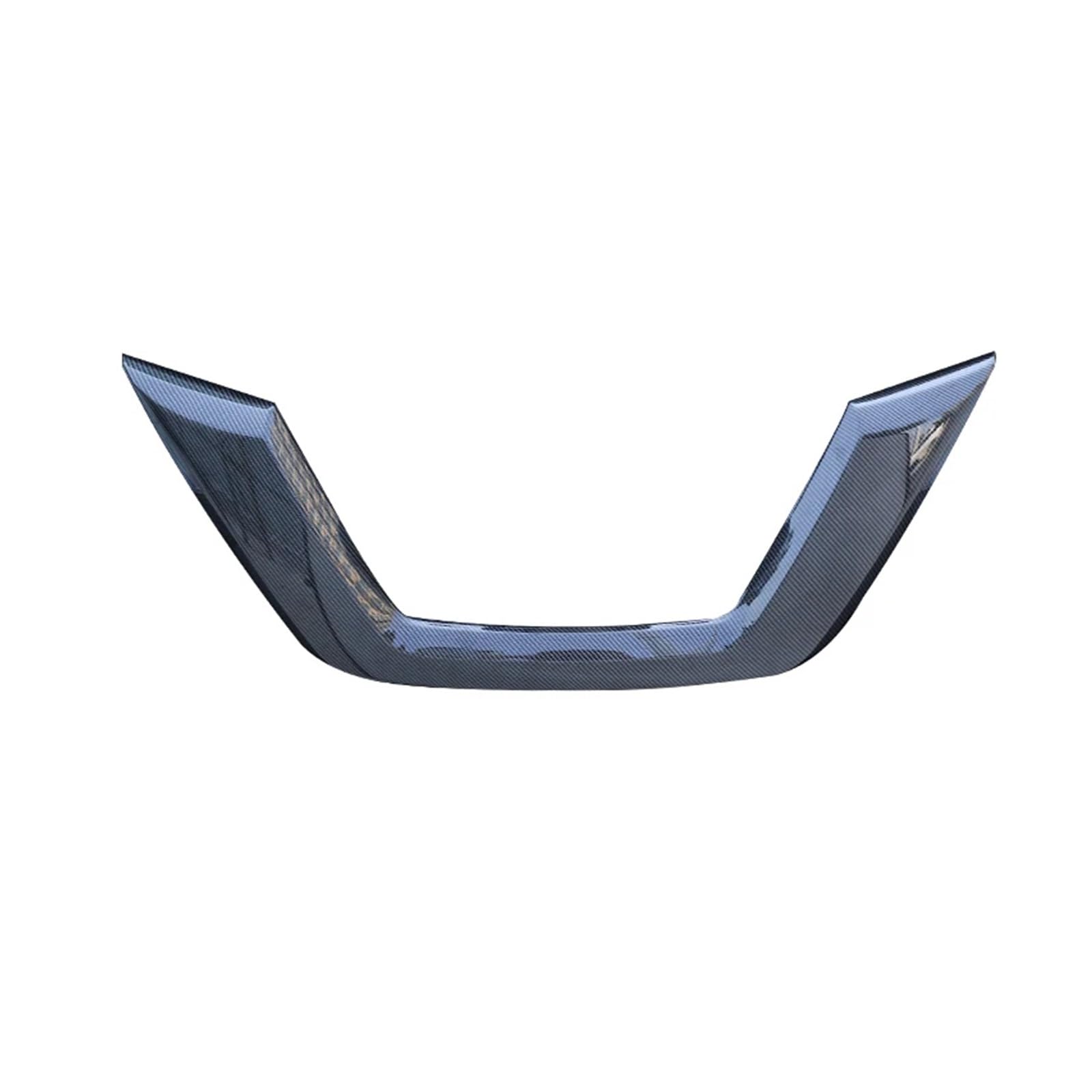 Auto Kühlergrill Auto-Styling Für Nissan Für X-Trail 2017 2018 2019 2020 2021 2022 Carbon Fiber Texture/Gloss Black Front Grill Trim Cover Kühlergrill Grill(2017-2022 d) von KUVIEZ