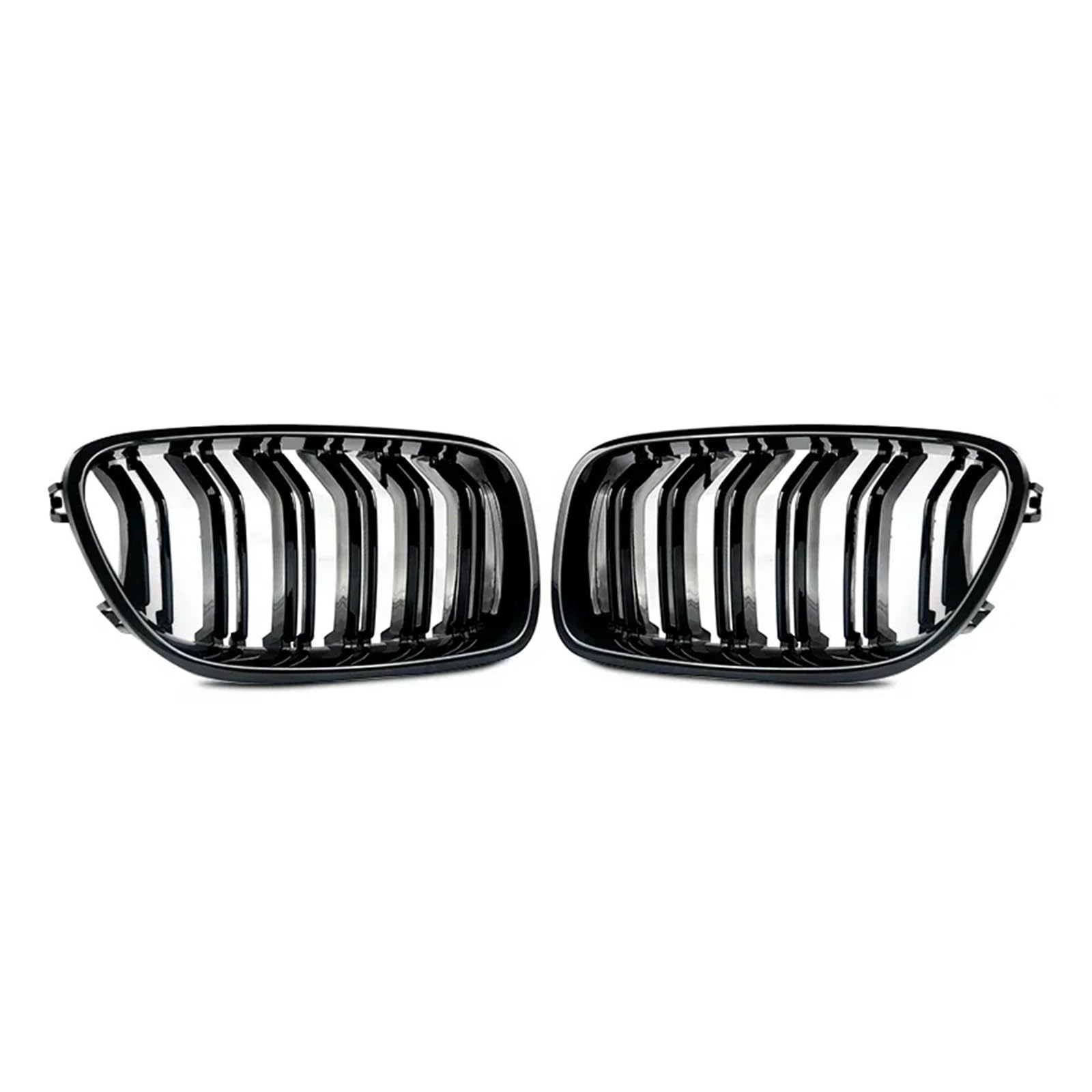 Auto Kühlergrill Für 5er F10 F11 F18 Für M5 520d 530d 540i 528i 535i 2010–2016 Frontstoßstangengrills, Doppelt Breiter Nierengrill, Glänzend Schwarz Kühlergrill Grill Auto Kühlergrill Für 5er F10 F11 F18 Für M5 520d 530d 540i 528i 535i 2010–2016 Frontstoßstangengrills, Doppelt Breiter Nierengrill, Glänzend Schwarz Kühlergrill Grill von KUVIEZ