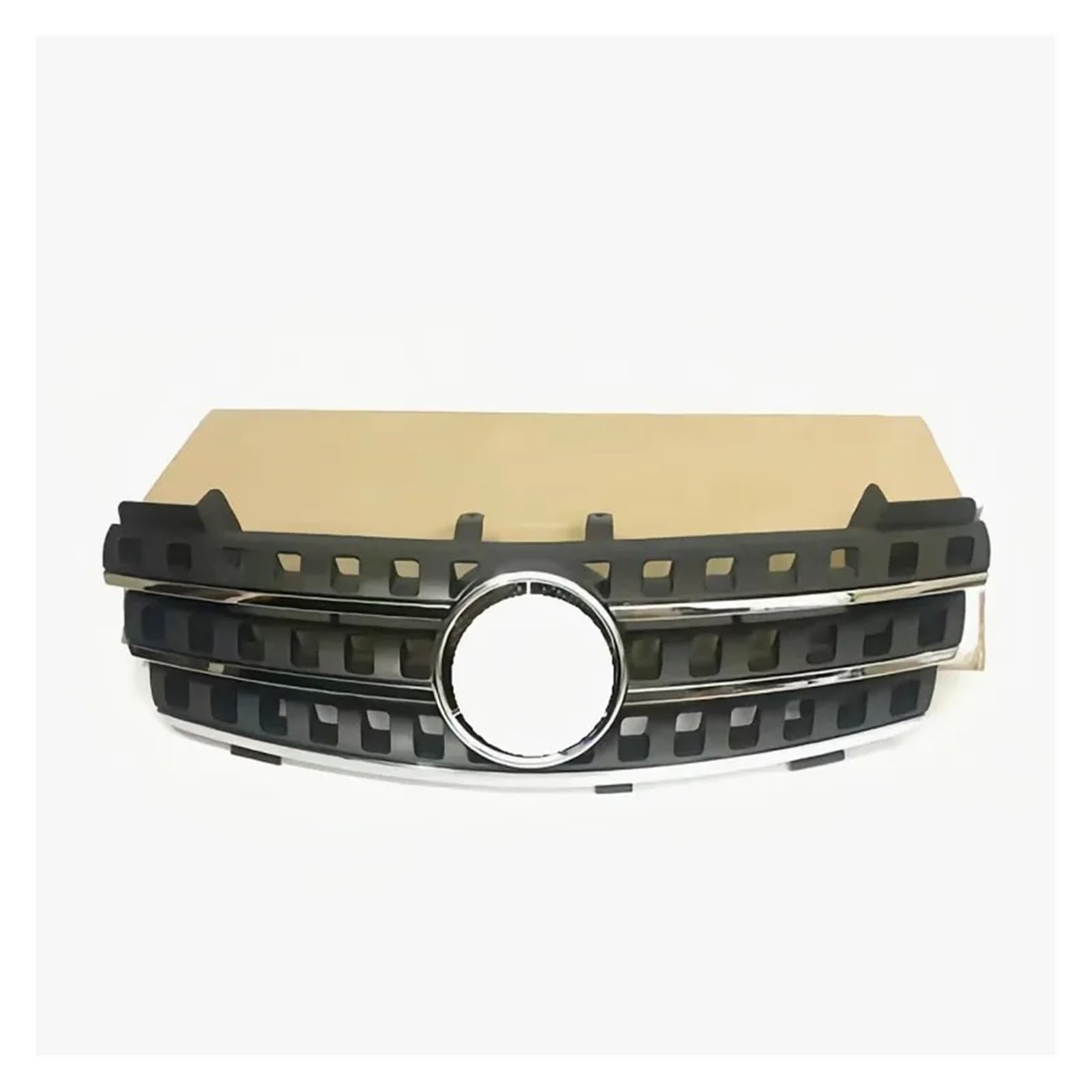 Auto Kühlergrill Für Benz Für ML Klasse W164 ML300 ML320 ML350 ML400 ML500 ML550 2005-2008 Frontschürze Anti-kollision Streifen Trim Streifen Helle Streifen Kühlergrill Grill(A) von KUVIEZ