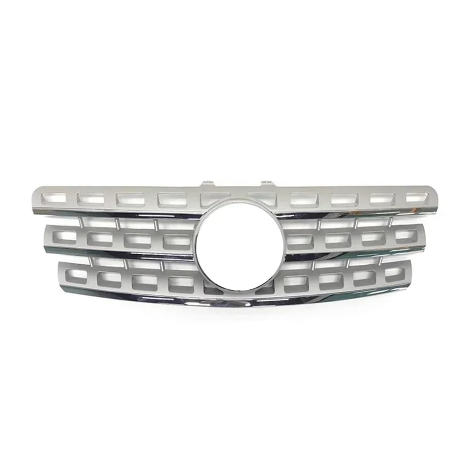Auto Kühlergrill Für Benz W164 ML280 ML300 ML320 ML350 ML450 ML500 ML63 2019-2011 Frontschürze Kühlergrill A1648801985 1648801985 Kühlergrill Grill(Silber) von KUVIEZ