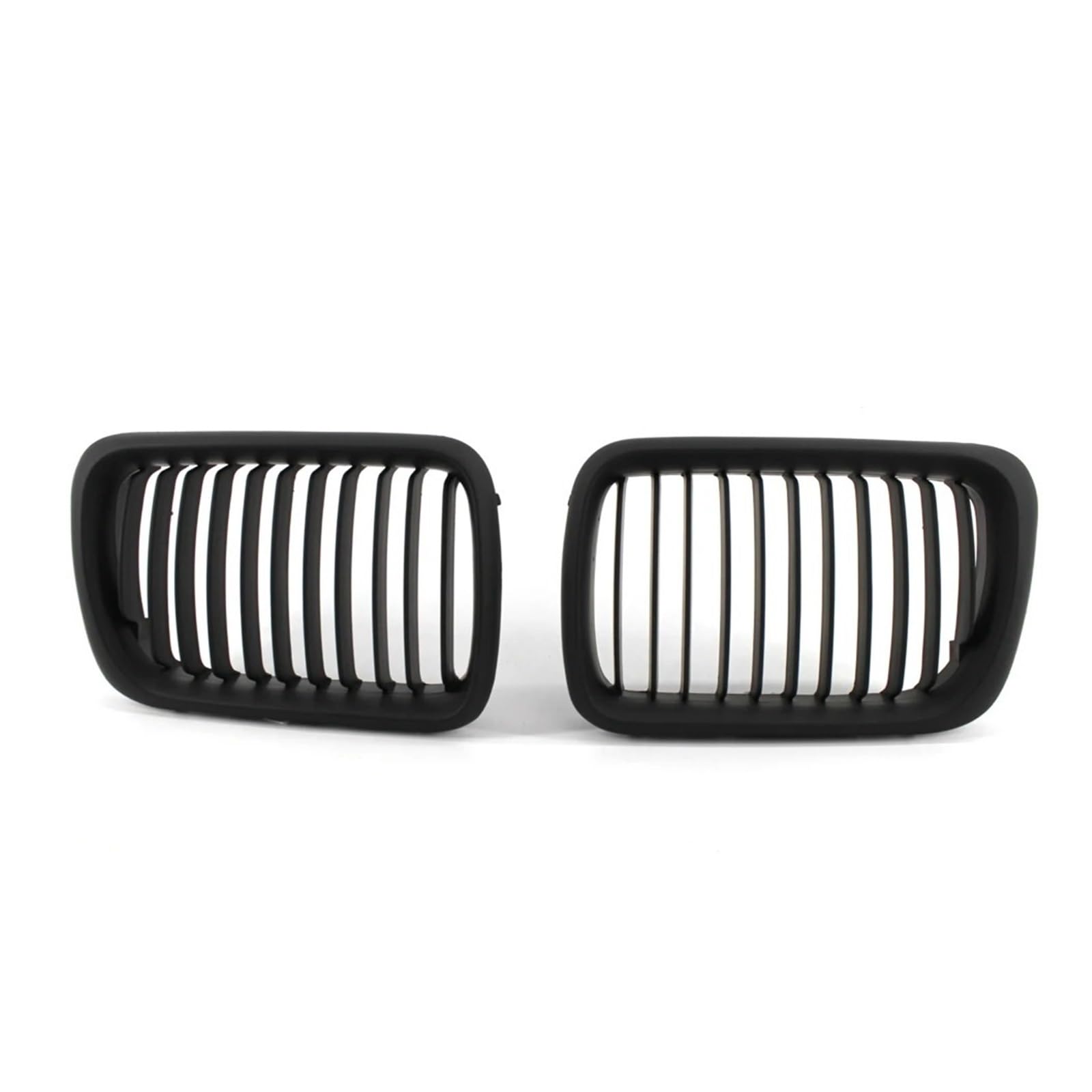 Auto Kühlergrill Für E36 1997 1998 1999 318i 323i 325i 320i 328i Schwarzer Kühlergrill Abs Vorderer Ersatzhaube Nierengrill Kühlergrill Grill(Matte Black A) von KUVIEZ