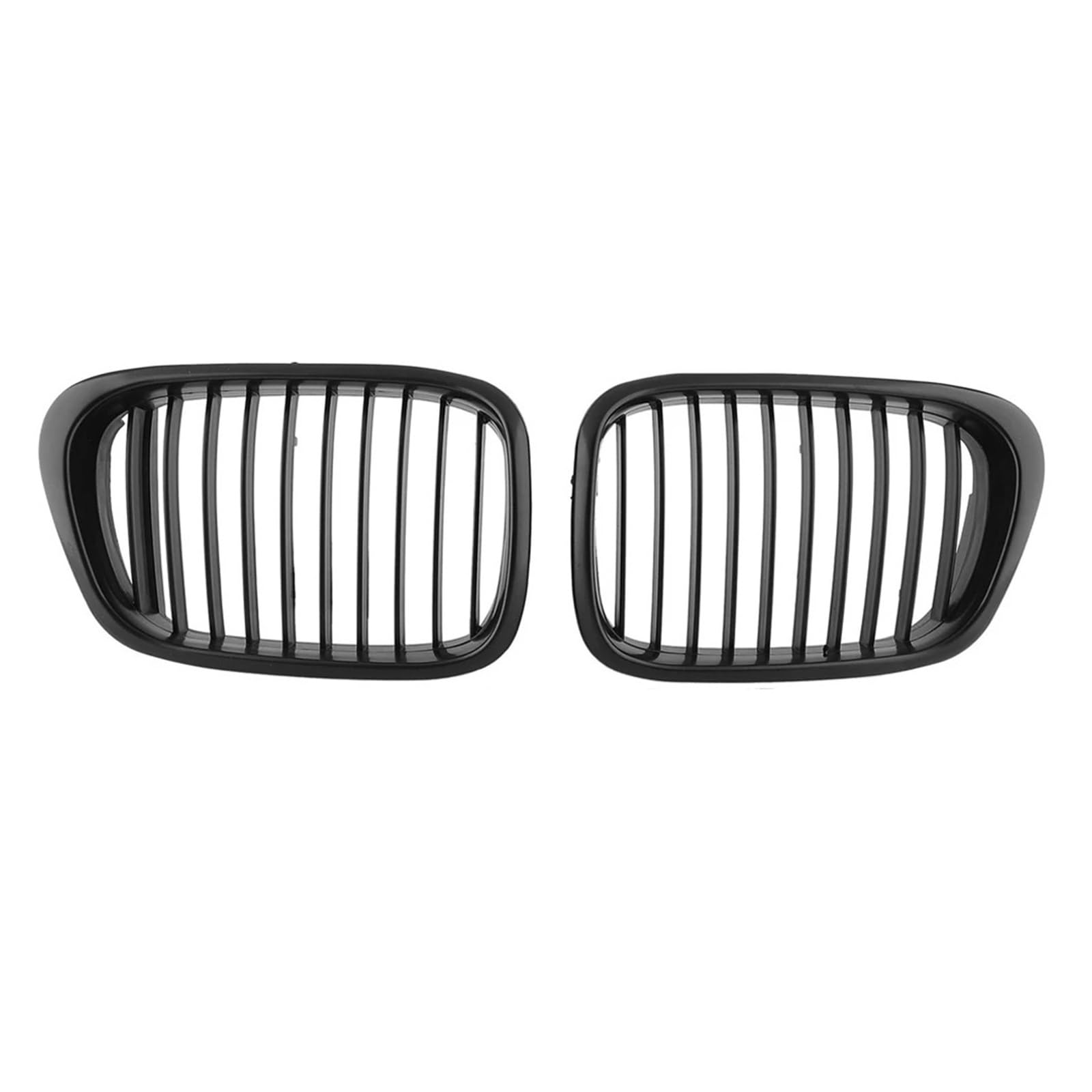 Auto Kühlergrill Für E39 525 528 530 535 Für M5 1997 1998 1999 2000 2001 2002 2003 Vorne Mitte Matt Schwarz Breite Niere Haube Grille Grill Kühlergrill Grill(Matt-schwarz) von KUVIEZ