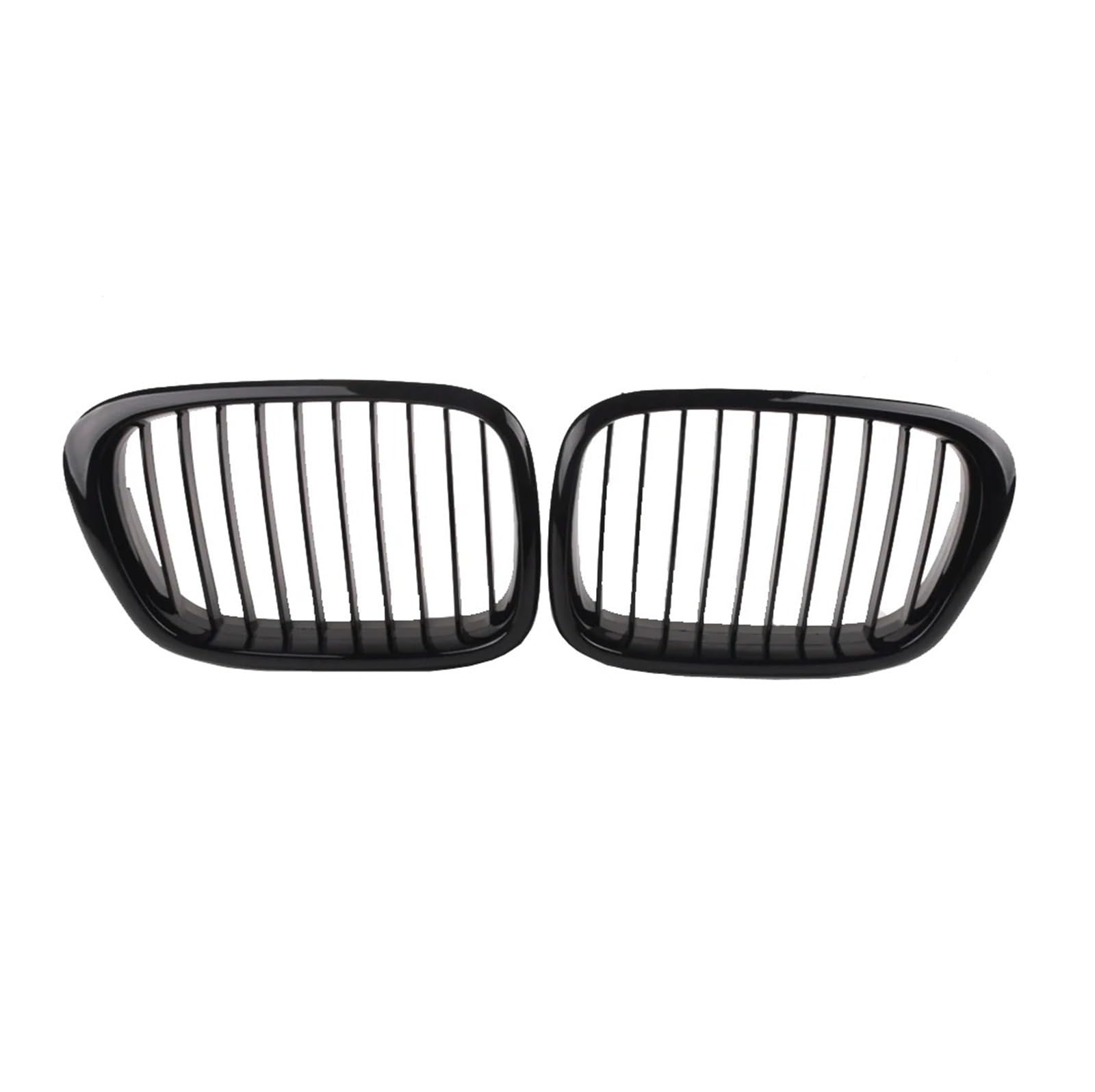 Auto Kühlergrill Für E39 525i 528i 530i 535i Für M5 1997 1998 1999 2003 Vorne In Der Mitte Mattschwarz Breiter Nierenhaubengrill Kühlergrill Grill(Gloss Black A) von KUVIEZ