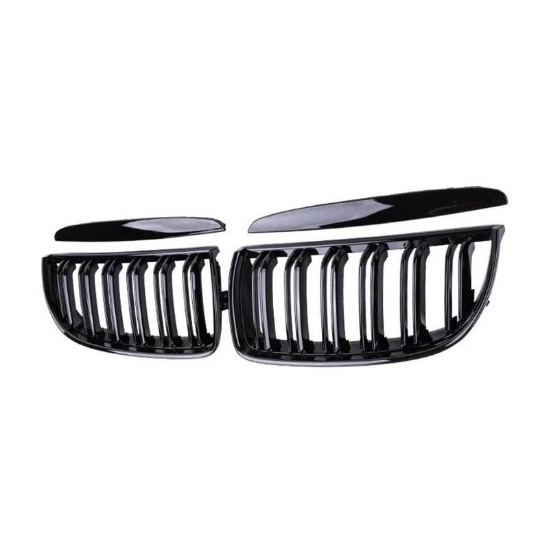 Auto Kühlergrill Für E90 E91 3 Serie 323I 328I 335I 330I 325I 2005-2011 Glanz Schwarz Auto Front Stoßstange Gitter ABS Grille Racing Grill Zubehör Kühlergrill Grill(05-08) von KUVIEZ