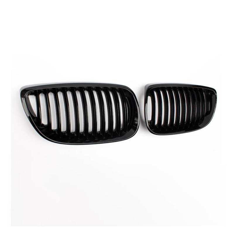 Auto Kühlergrill Für E92 E93 Für M3 3 Serie 2006 2007 2008 2009 2 Tür 316i 320d 320i 323i 325d 325i 330i Auto Frontgrill Glanz Schwarz Grill ABS Gitter Kühlergrill Grill(Gloss Black) von KUVIEZ