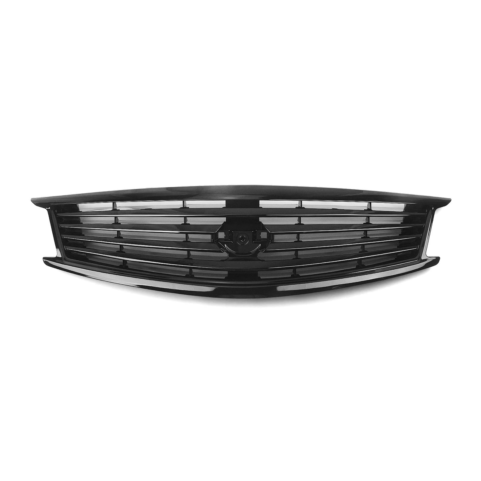 Auto Kühlergrill Für Infiniti G25 G37 4-türige Limousine 2010–2013 Q40 Glänzend/Mattschwarz/Karbonfaser-Look Frontgrill Obere Stoßstangenhaube Netz Kühlergrill Grill(Matt-schwarz) von KUVIEZ