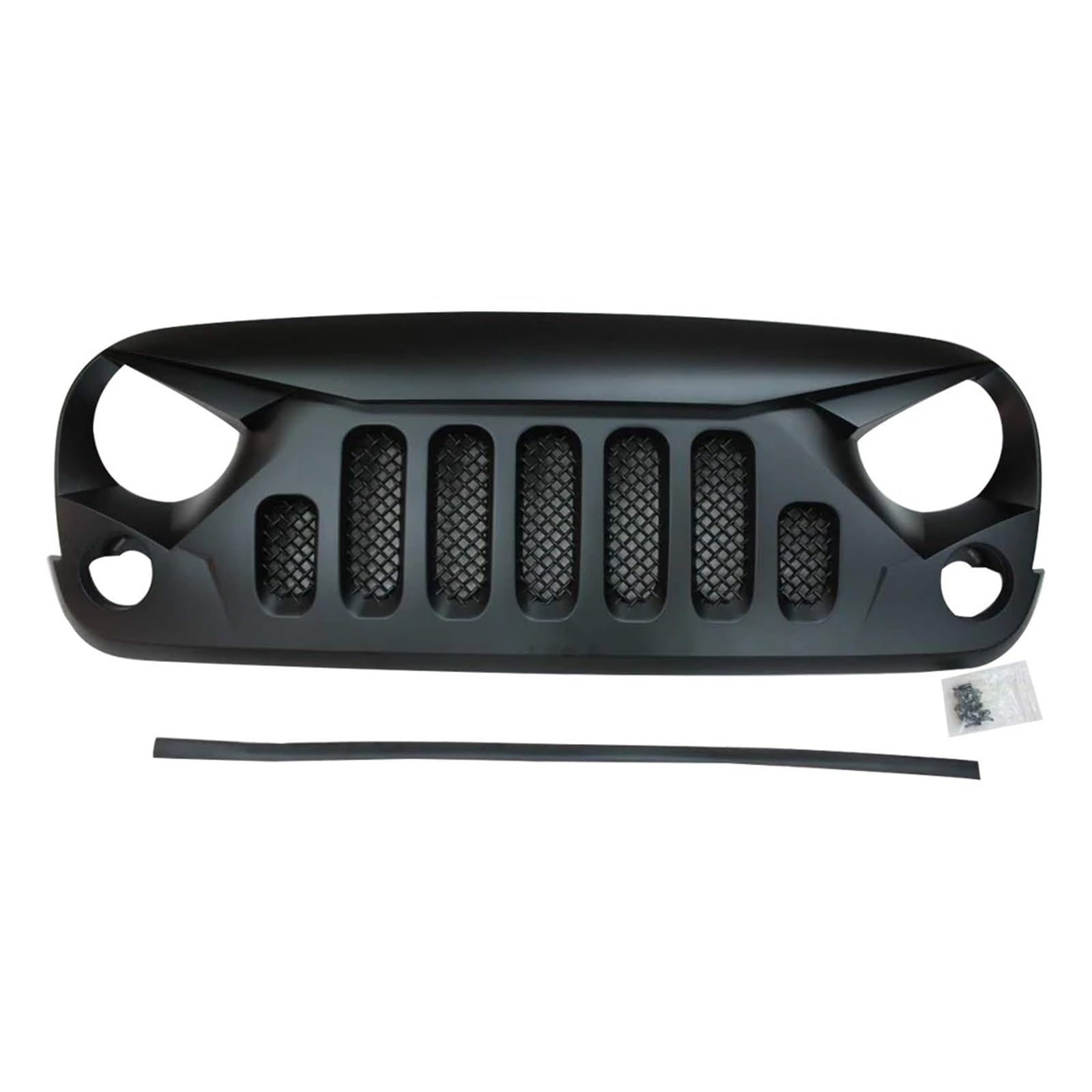 Auto Kühlergrill Für Jeep Für Wrangler 2007-2017 JK Für JKU Grill Modifizierte Schwere Frontgrill Schwarzen Abs-Grill-Beschützer Kühlergrill Grill Auto Kühlergrill Für Jeep Für Wrangler 2007-2017 JK Für JKU Grill Modifizierte Schwere Frontgrill Schwarzen Abs-Grill-Beschützer Kühlergrill Grill von KUVIEZ