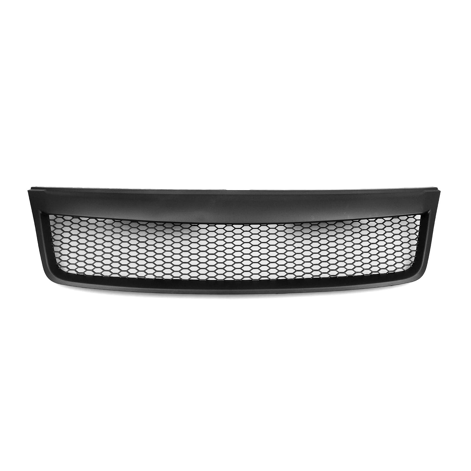 Auto Kühlergrill Für Subaru Für Forester 2009-2013 Kühlergrill Racing Grill Matt/Glanz Schwarz/Carbon Fiber Look Oberen Stoßstange Haube Mesh Grid Kühlergrill Grill(Matt-schwarz) von KUVIEZ
