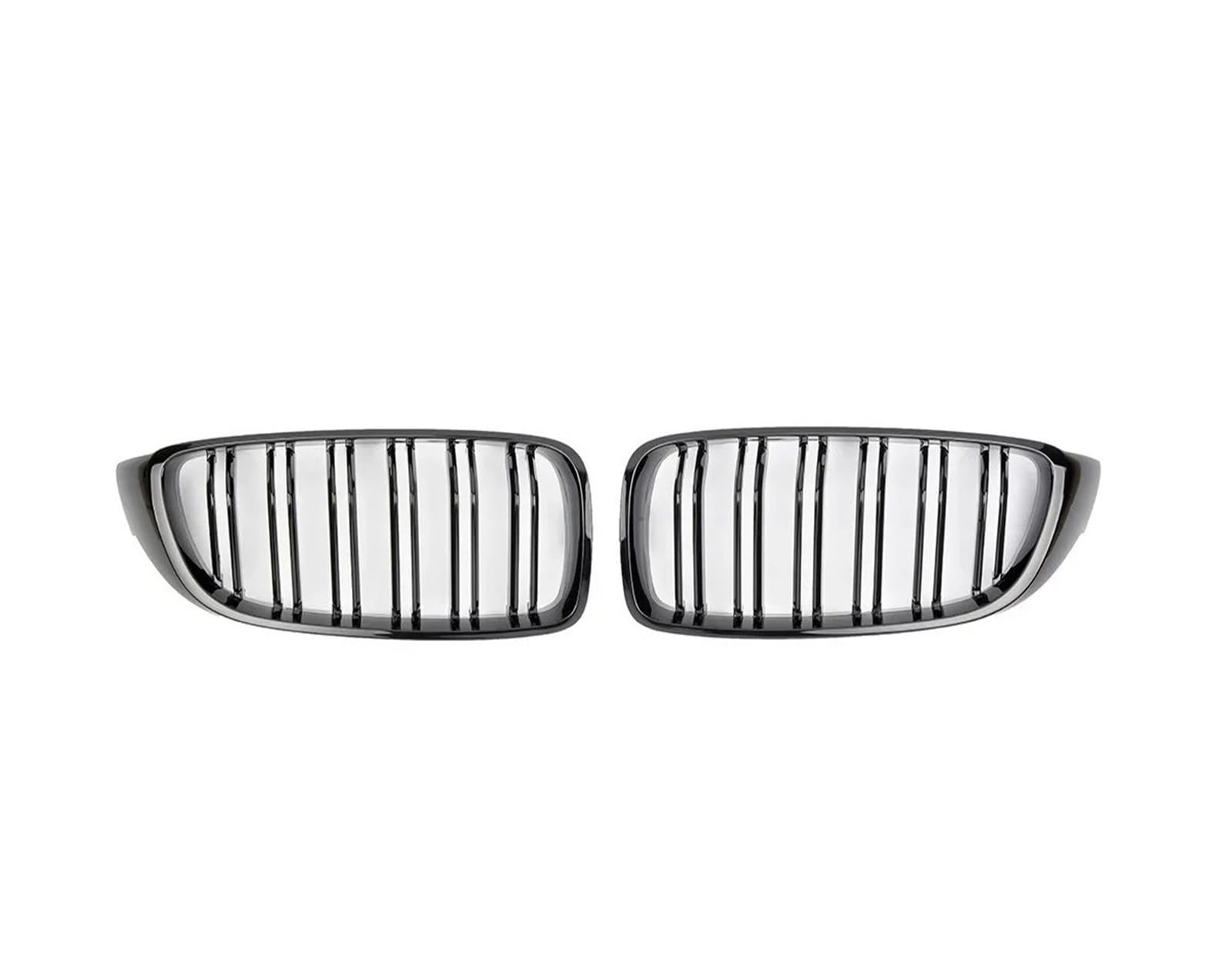 Auto Kühlergrill Glänzend Schwarzer Vorderer Nierengrill-Lamellengrill Für F32 F33 F36 F80 F82 2013–2020 Für M4-Stil 425i 430i 440i 435i Cabriolet-Coupé Kühlergrill Grill(Glossy Black) von KUVIEZ