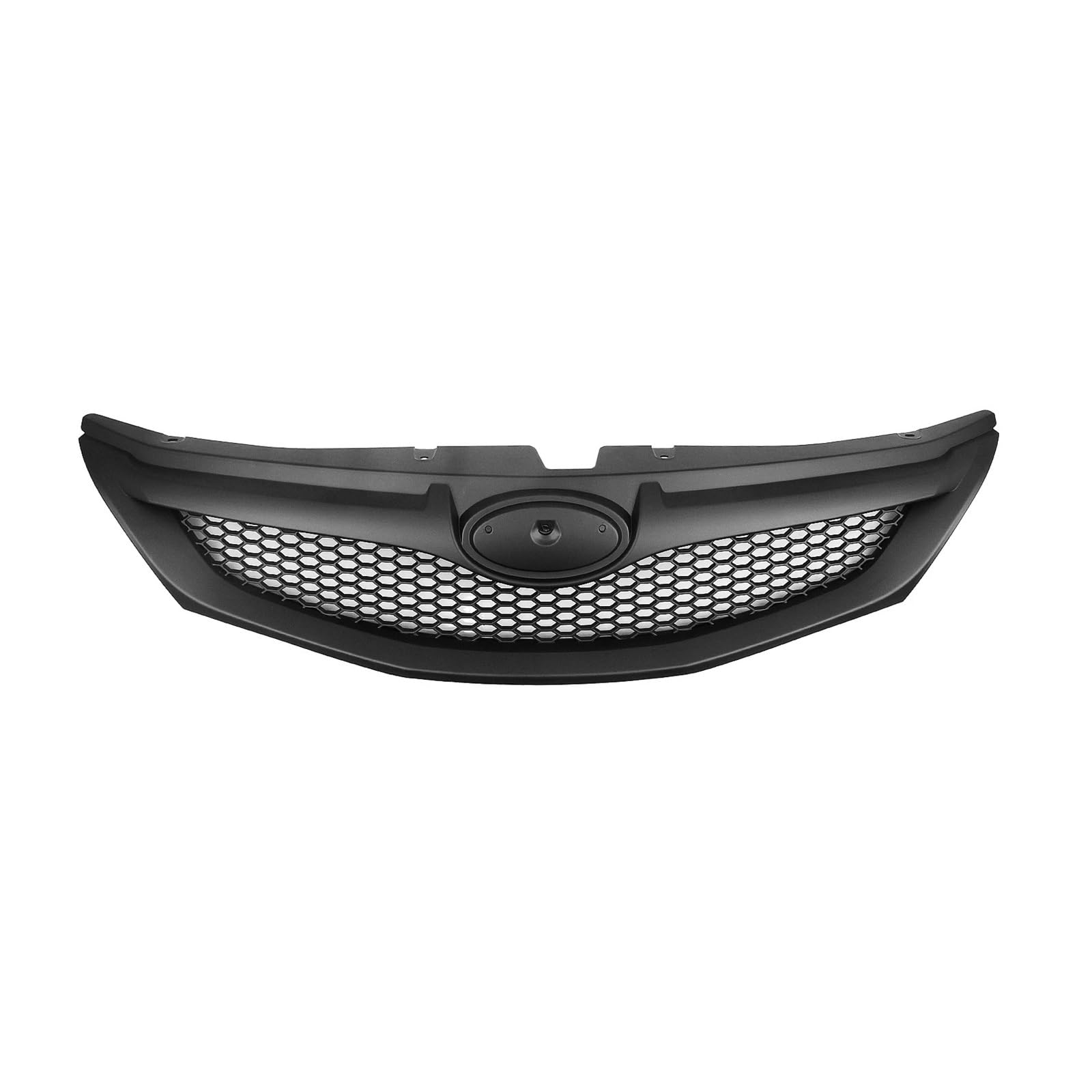 Auto Kühlergrill Kühlergrill Racing Grill Für Subaru Für Impreza 10TH Für WRX Für STi 2008 2009 2010 2011 Oberen Stoßfänger Haube Mesh Kühlergrill Grill(Matt-schwarz) von KUVIEZ