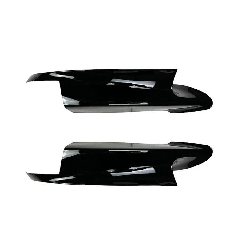 Auto Spoilerlippe 2/4 Stück Für 3er-Serie Für M3 E90 E91 E92 E93 2006–2013 Frontstoßstangen-Lippensplitter-Diffusor-Spoiler Von ABS Glänzendes Schwarzes Body-Kit Auto-Frontspoiler(Lip Gloss Black) von KUVIEZ