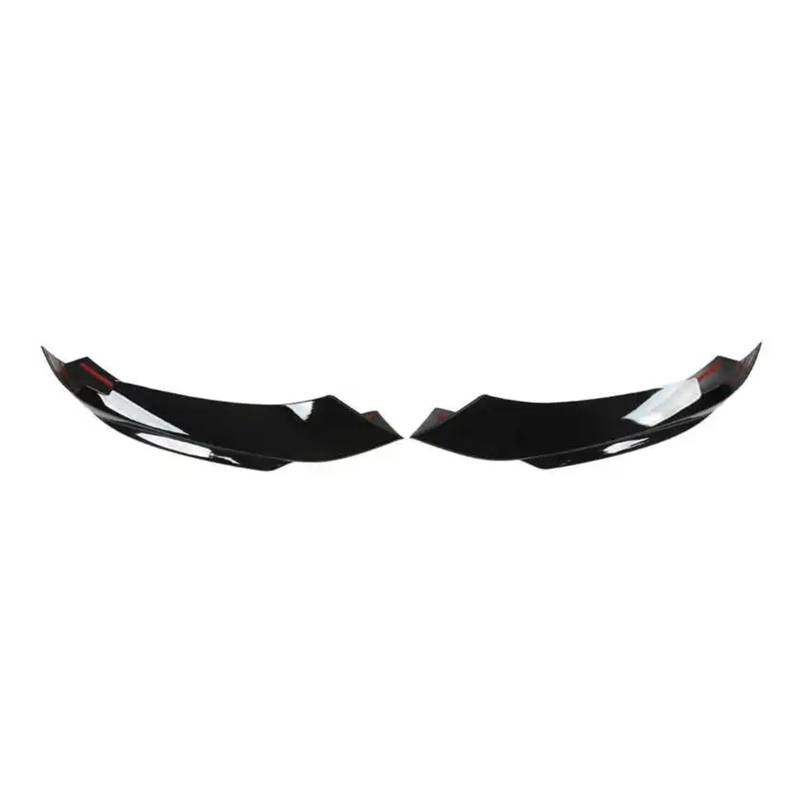 Auto Spoilerlippe 2 Stück Für Für 4er F32 F33 F36 Für M-Sport 2014 15 16 17 18 19 2020 Frontstoßstangendiffusor Glänzend Schwarz Links Rechts Lip Spoiler Splitter Auto-Frontspoiler von KUVIEZ