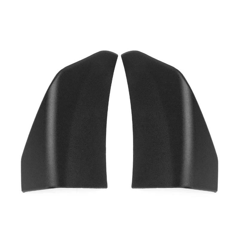 Auto Spoilerlippe 2PCS Für Ford Für Mustang 2015 2016 2017 ABS Auto Vorderen Stoßfänger Schneider Lip Diffusor Kinn Spoiler Winglets Schutz Beschützer Auto-Frontspoiler von KUVIEZ