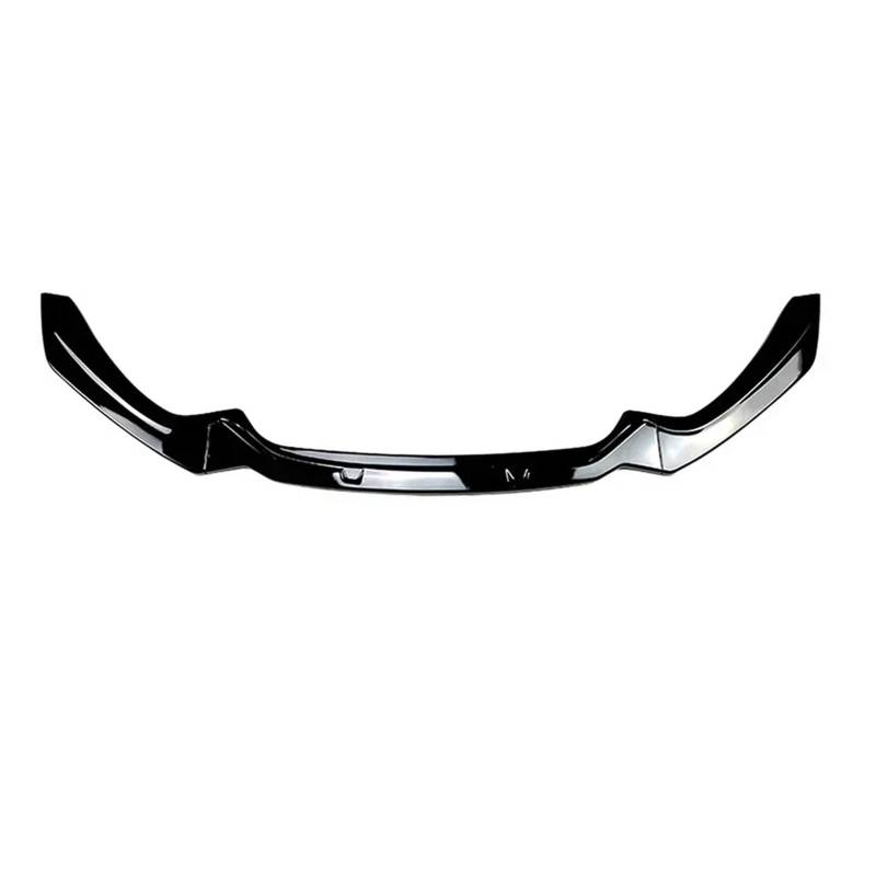 Auto Spoilerlippe 3 PCS Für 1 Serie F20 F21 Für Pack M118i M120i M135i M140i 2015 2016 2017 2018 2019 Auto Frontschürze Lip Spoiler Body Kit Auto-Frontspoiler(Kohlefaser-Optik) von KUVIEZ
