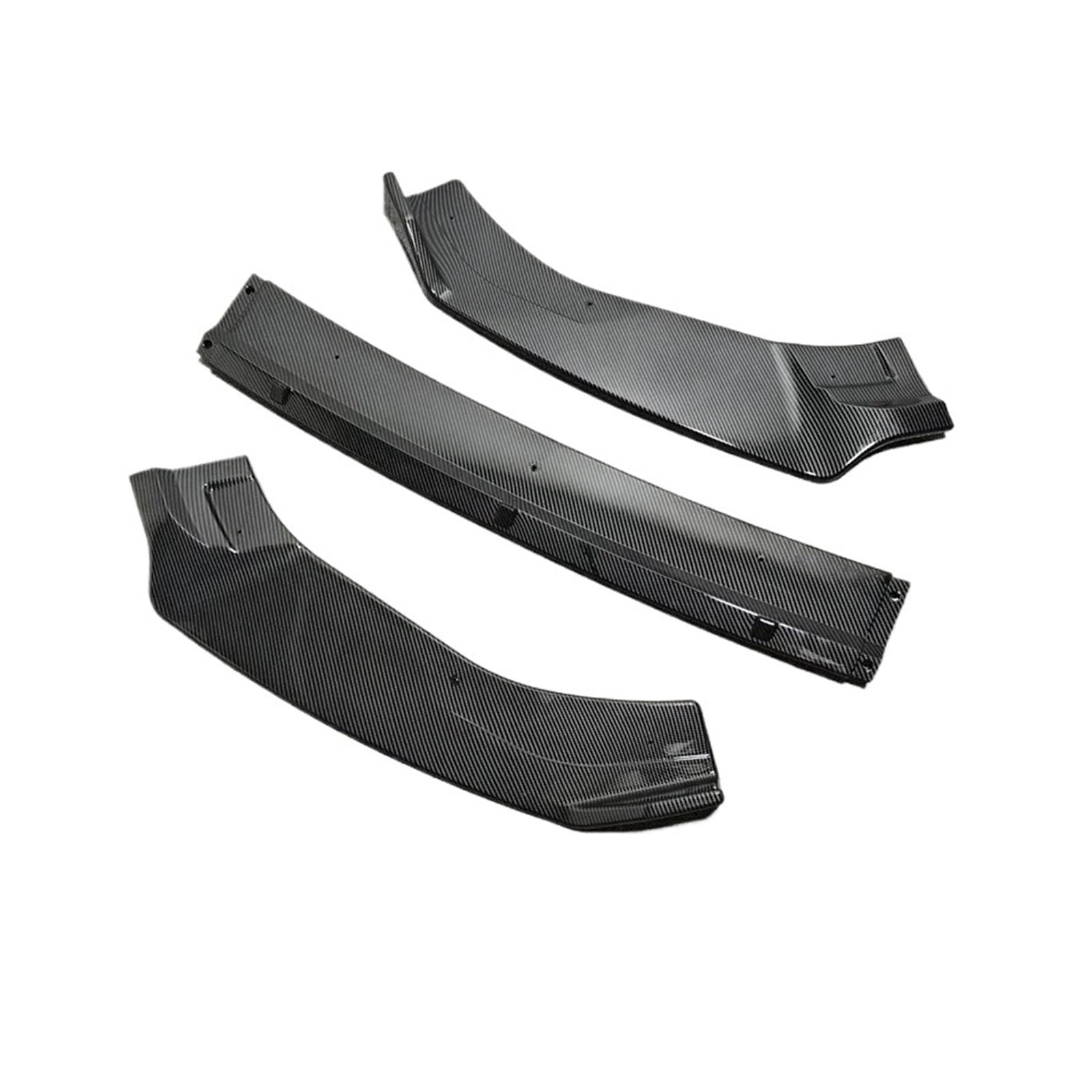 Auto Spoilerlippe 3 Stück Für Golf 7 MK7 Für GTI Für GTD Für GTE R Für Linie 2013–2016 Frontstoßstange Splitter Lippendiffusor Spoiler Schutzabdeckung Deflektorschutz Auto-Frontspoiler(Carbon Look) Auto Spoilerlippe 3 Stück Für Golf 7 MK7 Für GTI Für GTD Für GTE R Für Linie 2013–2016 Frontstoßstange Splitter Lippendiffusor Spoiler Schutzabdeckung Deflektorschutz Auto-Frontspoiler(Carbon Look) von KUVIEZ