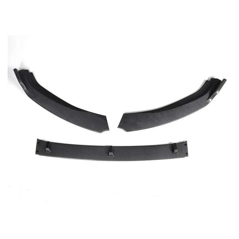 Auto Spoilerlippe 3 Stücke Für VW Für Golf MK7 2014 2015 2016 2017 Auto Front Stoßstange Splitter Lip Diffusor Spoiler Schutz Abdeckung Deflektor Lippen Schutz Auto-Frontspoiler(Matt-schwarz) von KUVIEZ