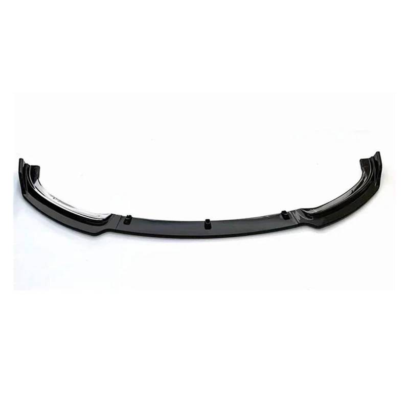 Auto Spoilerlippe 3PCS Für 3 Serie F30 F31 2013-2019 Schwarz Spoiler Splitter ABS Stoßstange Canard Lip Splitter Auto Vorderen Stoßfänger Lip Body Kits Auto-Frontspoiler(Gloss Black) von KUVIEZ