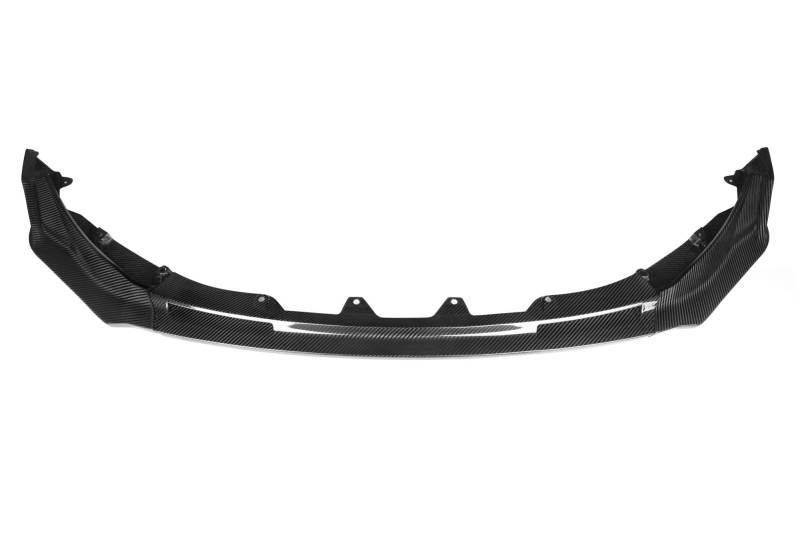 Auto Spoilerlippe 3PCS Für G80 G82 G83 Für M3 Für M4 2021 Auto Styling Körper Kit Spoiler Ente Lip Schutz Abdeckung Echt Dry Carbon Fiber Front Bumper Lip Splitter Auto-Frontspoiler(V-Style) von KUVIEZ