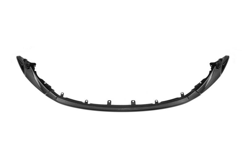 Auto Spoilerlippe 3PCS Für G80 G82 G83 Für M3 Für M4 Für CSL Stil Körper Kit Spoiler Ente Lip Schutz Abdeckung Echt Dry Carbon Fiber Front Bumper Lip Splitter Auto-Frontspoiler von KUVIEZ
