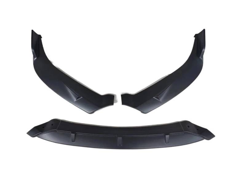 Auto Spoilerlippe 3PCS Für Nissan Für Sentra Für Sylphy 2016 2017 2018 2019 Vorderen Stoßfänger Lip Spoiler Splitter Diffusor Abnehmbare Körper Kit Abdeckung Schutz Auto-Frontspoiler(Matt-schwarz) von KUVIEZ