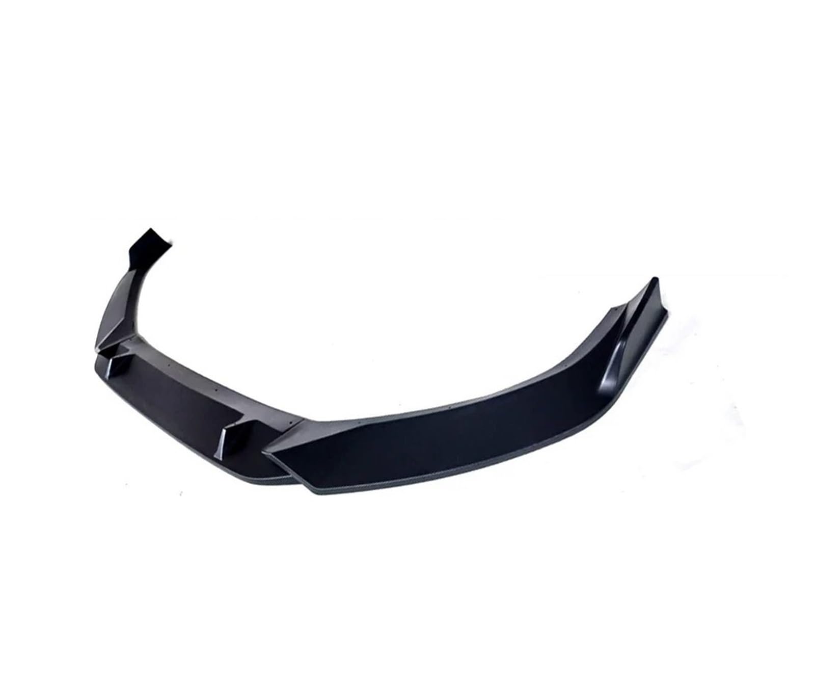Auto Spoilerlippe 3PCS Set Für A4 B9 8W Pre-Facelift 2016 2017 2018 (Vor Facelift) Carbon Faser Druck Schwarz Frontschürze Lip Spoiler Auto-Frontspoiler(Base - Matte Black) von KUVIEZ