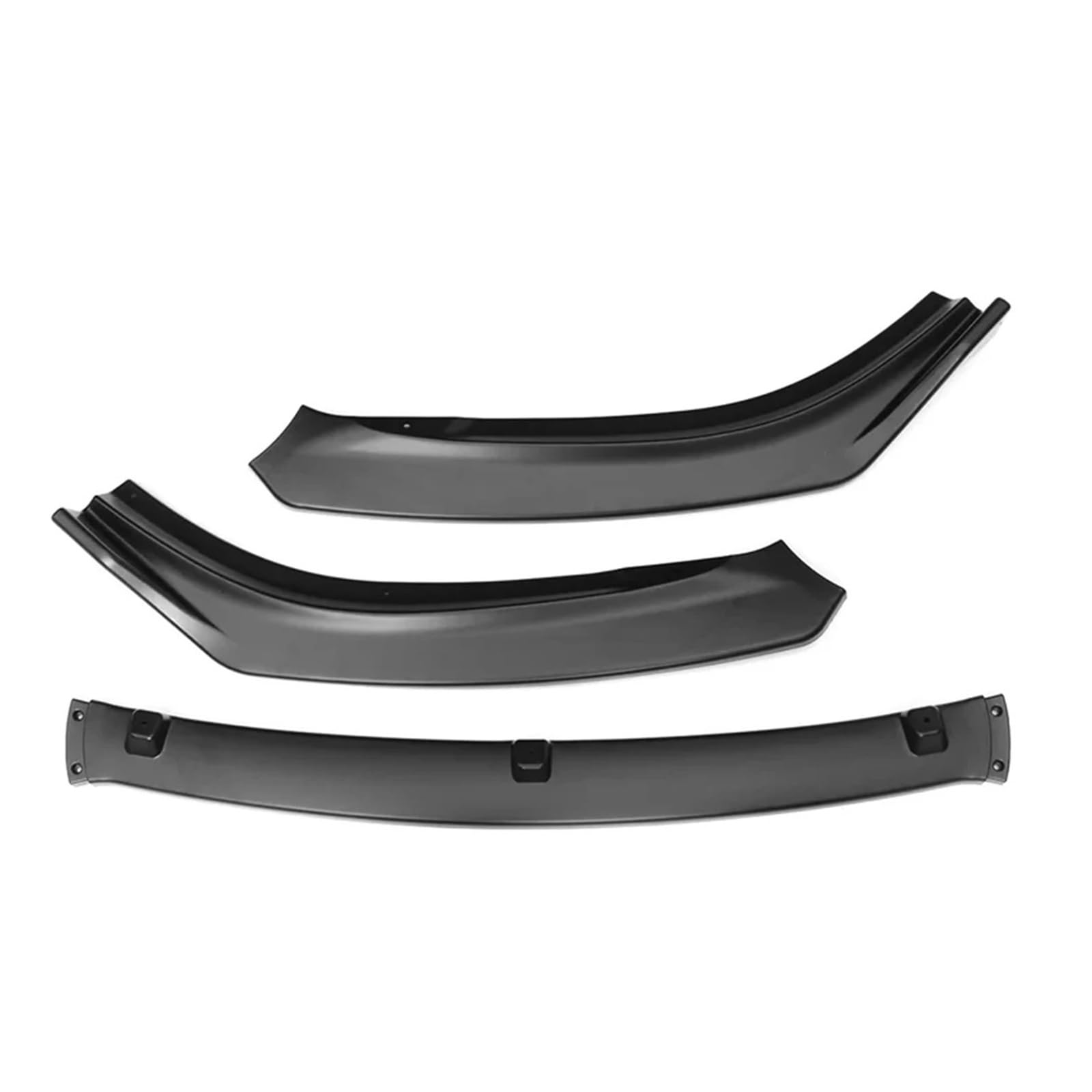 Auto Spoilerlippe 3Pcs Für Mazda 6 Für Atenza 2014 2015 2016 2017 2018 Körper Kit Auto Front Stoßstange Splitter Lip Diffusor Spoiler Schutz Abdeckung Trim Auto-Frontspoiler(Matt-schwarz) von KUVIEZ