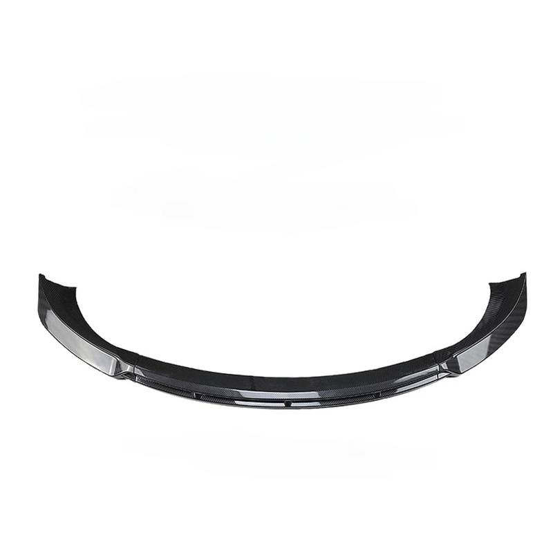 Auto Spoilerlippe 3X Für Tesla Für Modell 3 Für Stil 2017 Zu 2023 Frontschürze Lip Abdeckung Splitter Canards Glanz Schwarz Body Kit Spoiler Deflektor Auto-Frontspoiler(Carbon Look) von KUVIEZ