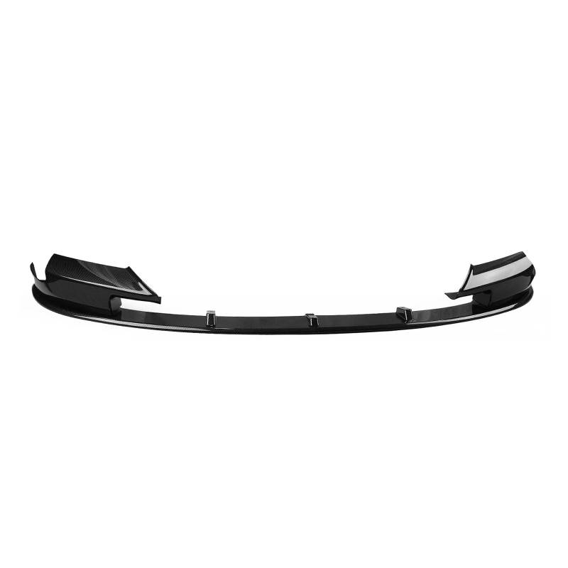 Auto Spoilerlippe 4PCS Für F10 Für M5 2012 2013 2014 2015 2016 Auto Vorderen Stoßfänger Lip Spoiler Unteren Stoßstange Schutz Front Schürze Surround Auto Zubehör Auto-Frontspoiler(Kohlefaser-Stil) von KUVIEZ