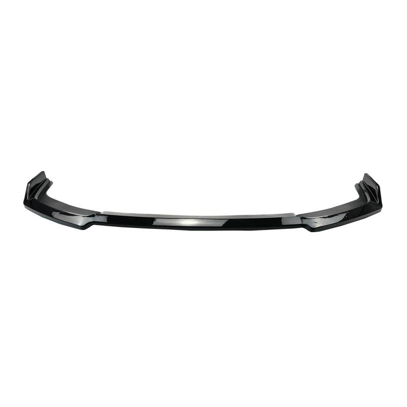Auto Spoilerlippe 5PCS Auto Vorderen Stoßfänger Lippe Für Civic 10th FK7 Fließheck SI 2016-2021 2 & 4 Tür R Stil Spoiler Splitter Glänzend Schwarz Auto-Frontspoiler(Glossy Black) von KUVIEZ