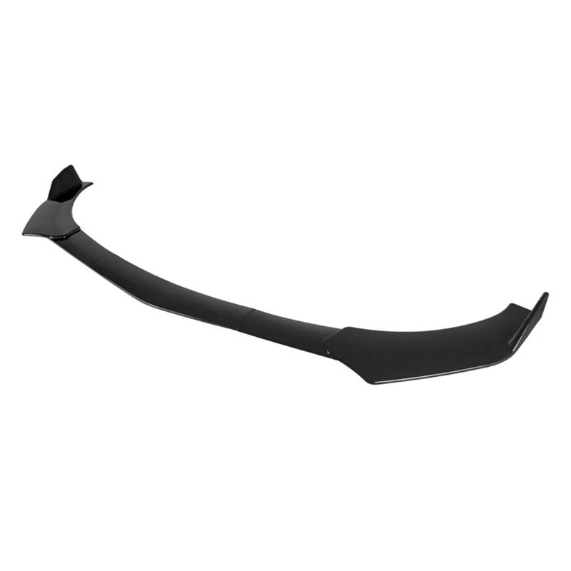 Auto Spoilerlippe 5PCS Universal Auto Vorderen Stoßfänger Lip Body Kit Spoiler Splitter Diffusor Schwarz Carbon Splitter ABS Kunststoff Auto Zubehör Auto-Frontspoiler(Kohlefaser) von KUVIEZ